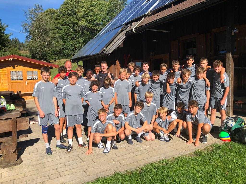 Trainingslager der C-Junioren in Bernau im Schwarzwald
