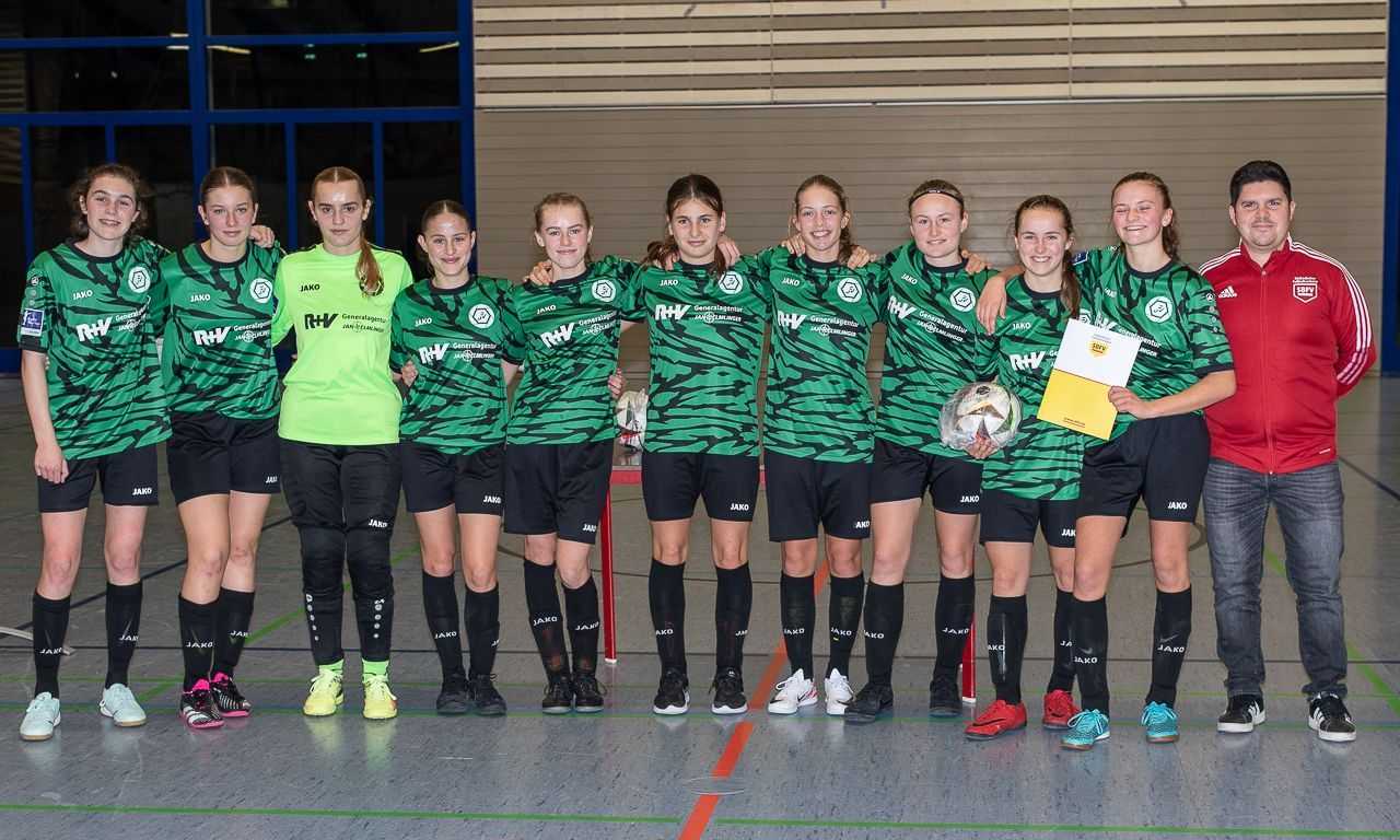 B-Juniorinnen sind Vize-Bezirksmeister im Futsal