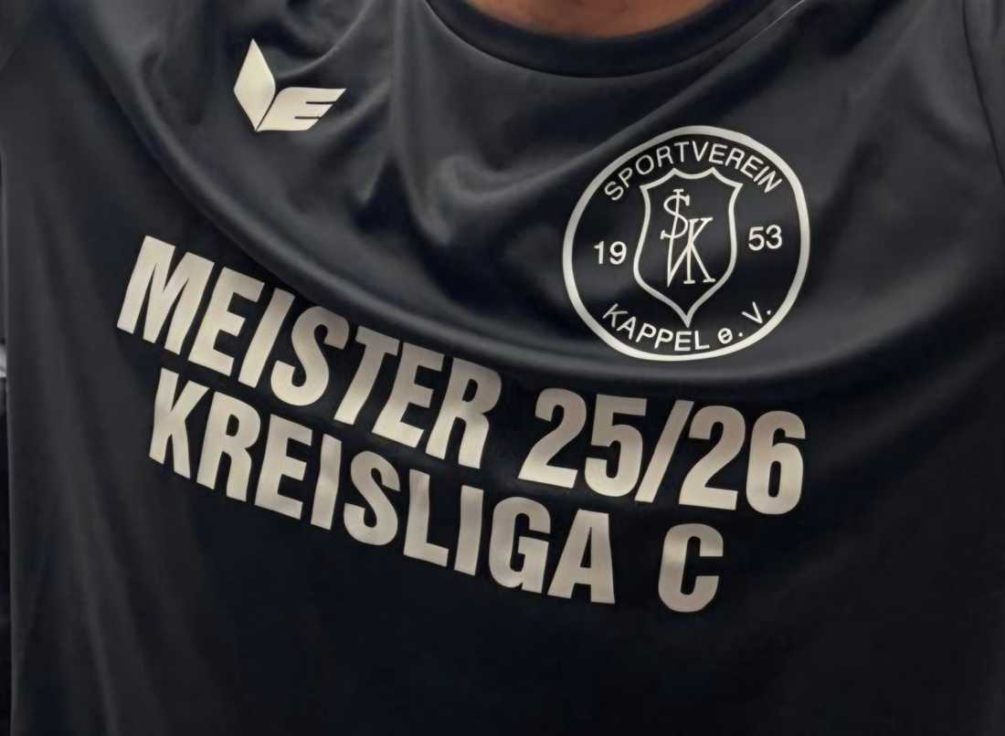 Meister! Zweite Mannschaft krönt sich zwei Spieltage vor Schluss