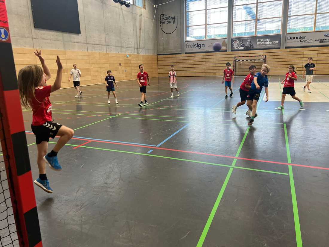 Erste Freundschaftsspiele für unsere Nachwuchs-Handballer 
