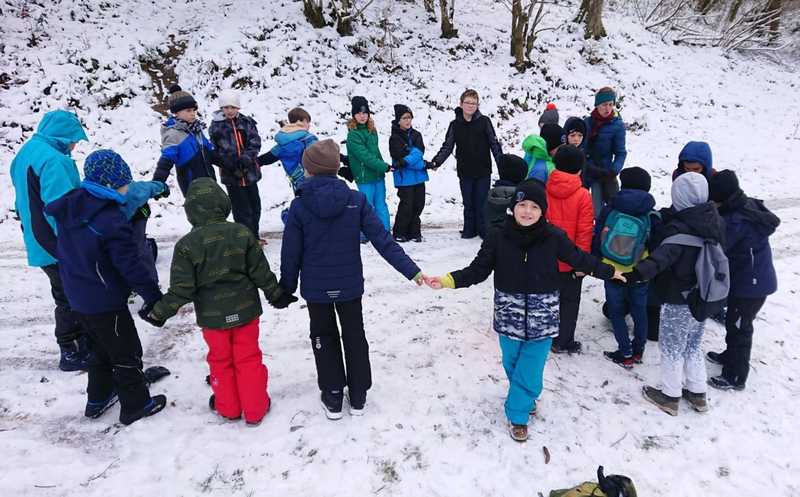 Spaß im Schnee