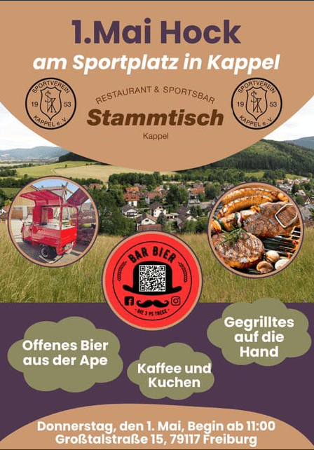 Stammtisch lädt zum Hock ein