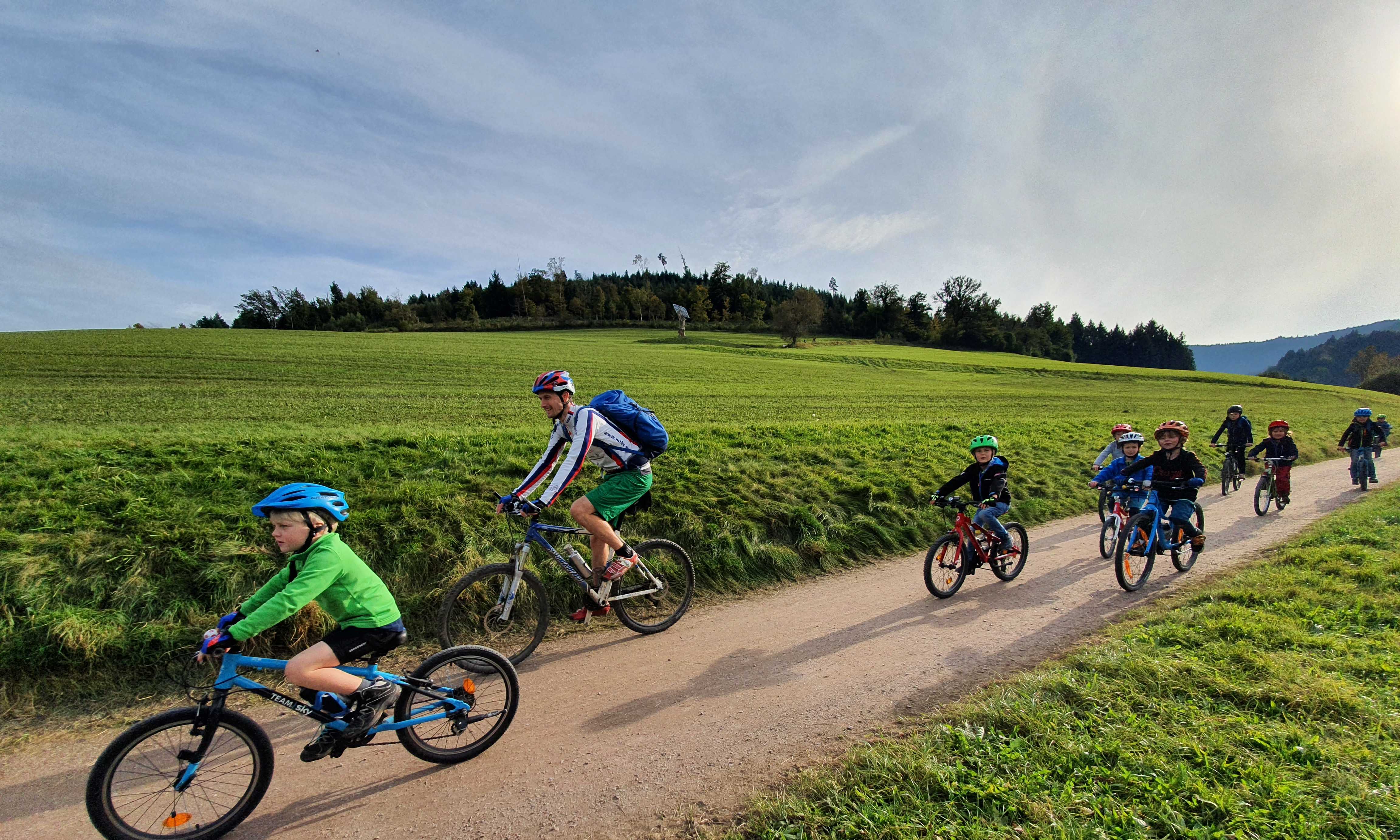 Mountainbike-Training für 6-9 jährige Kinder