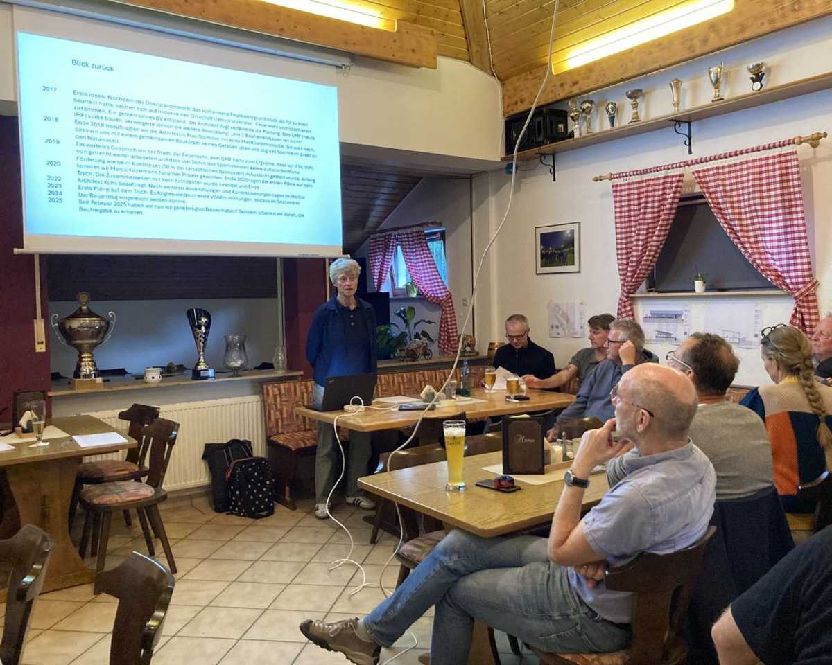 Unser neues Sportheim – Bericht zur Informationsveranstaltung