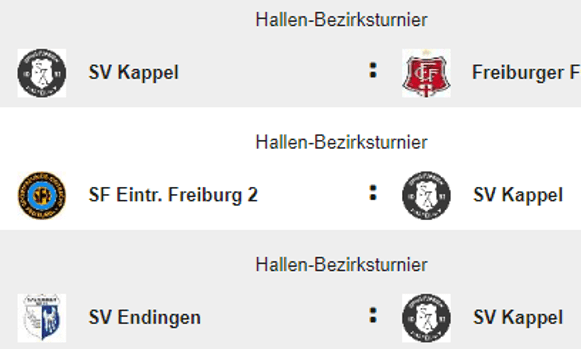 Unsere E-Jugend beim Futsal-Hallen-Bezirksturnier