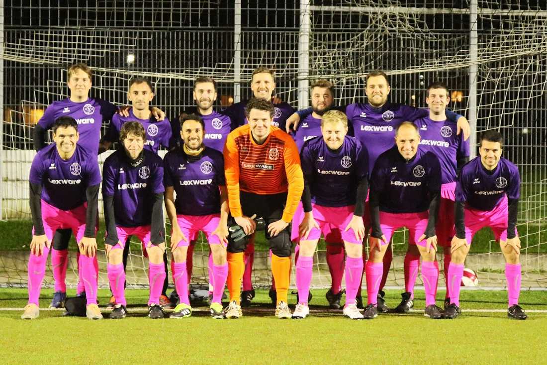 Erstes Spiel der neugegründeten Ü35-Mannschaft des SV Kappel