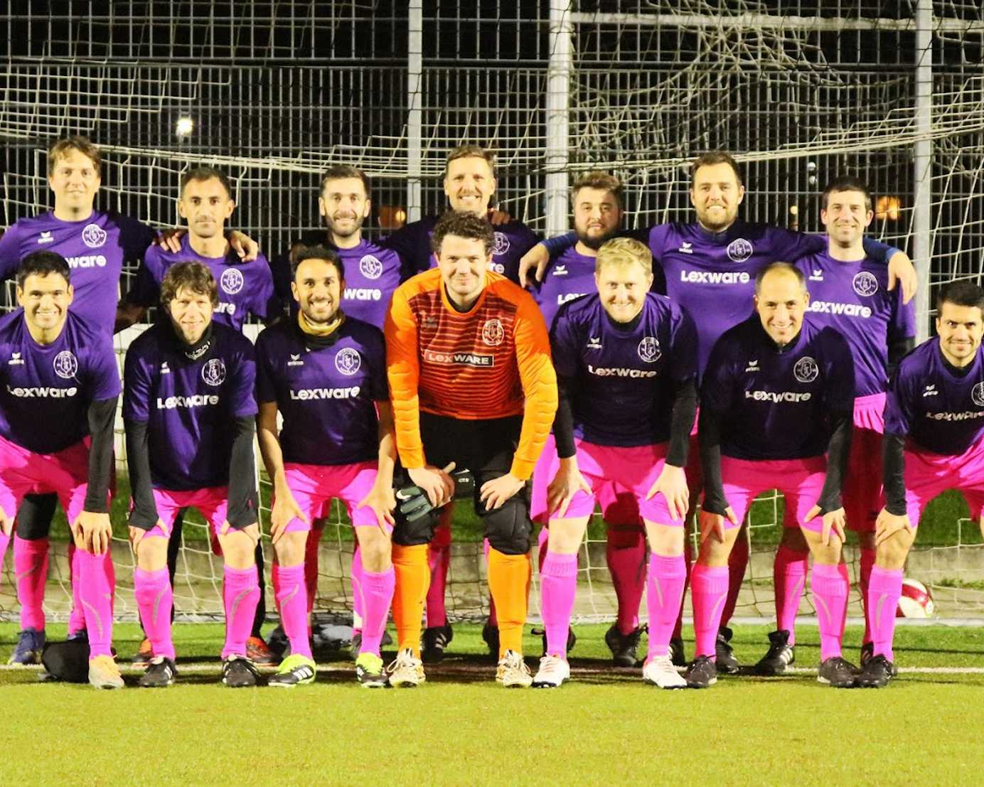 Erstes Spiel der neugegründeten Ü35-Mannschaft des SV Kappel