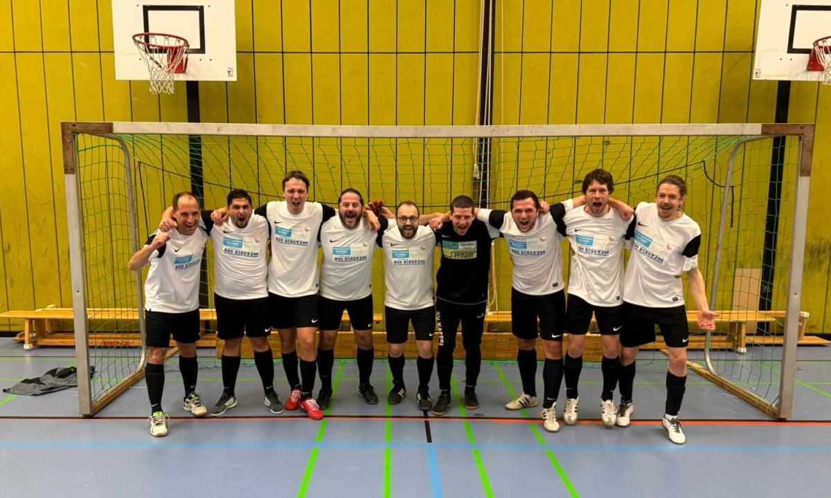 Titelverteidigung der Ü35 beim Kirchzartener Hallenturnier